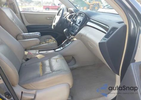 2002 Toyota Highlander Limited V6 z USA, uszkodzony, nr VIN JTEGF21A620051713